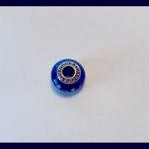 Pandora Blue Murano Glass bead - Picture 2 of 2